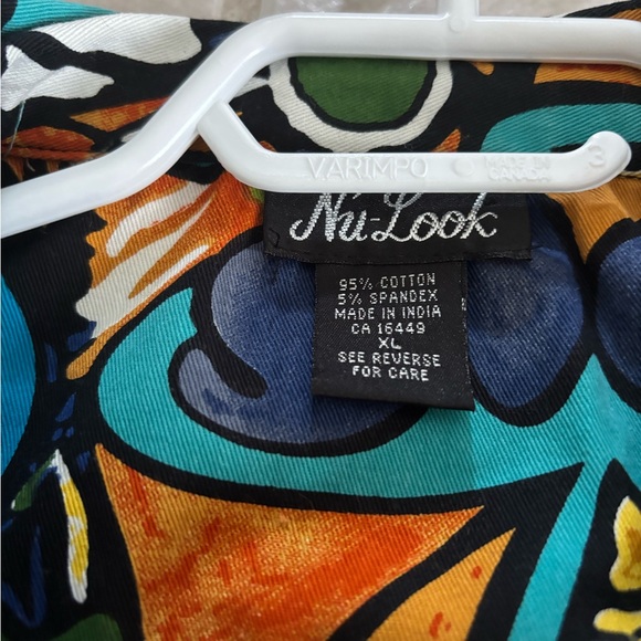 Colorful Abstract Women's Jacket - Picture 3 of 3